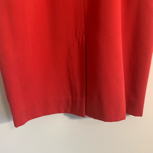 Vintage Pendleton red pencil skirt, size 10 - Picture 7 of 8